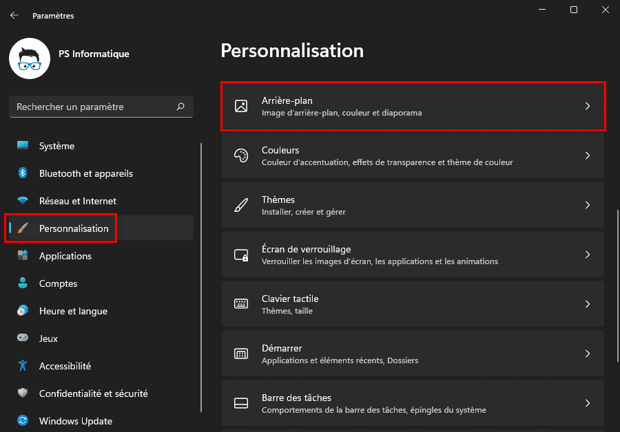 Windows 11 Comment Changer L arri re plan Du Bureau